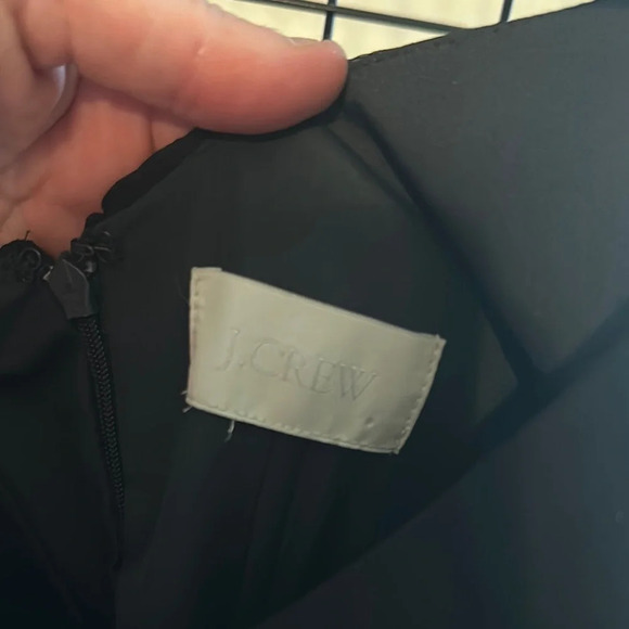J. Crew Black Sleeveless V-Neck Cocktail Dress - Picture 9 of 10